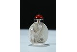 SU FENGYU: AN INSIDE-PAINTED GLASS SNUFF BOTTLE