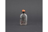 LI KECHANG: INSIDE-PAINTED CRYSTAL 'EIGHTEEN SCHOLAR' SNUFF BOTTLE