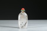 A INSIDE-PAINTED GLASS SNUFF BOTTLE