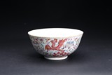 A DOUCAI 'LOTUS AND PHOENIX' BOWL