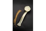 A CELADON JADE 'IMPERIAL POEM' RUYI JADE SCEPTER