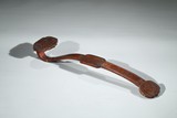 A BAMBOO CARVED RUYI SCEPTER 