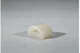 A WHITE JADE ARCHED SEAL