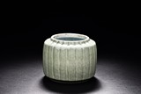 A CELADON GLAZED JAR