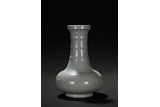 A CELADON GLAZED VASE