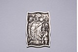 A SILVER 'FIGURES' PENDANT