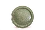 A CHINESE LONGQUAN MOULDED DISH