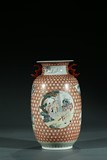 A CHINESE FAMILLE ROSE 'FIGURES' VASE
