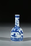 A BLUE AND WHITE 'DRAGON' VASE