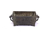 A CHINESE BRONZE INSCRIBED 'SEA BEASTS' CENSER