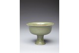 A LONGQUAN CELADON STEM CUP 