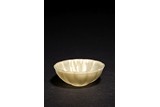 A WHITE JADE 'INSCRIBED' BOWL 