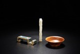 A SET OF THREE CHINESE SCHOLAR'S OBJECTS 