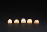 A GROUP OF FIVE JADE SEALS 