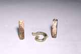 A GROUP OF THREE ARCHAIC JADE CARVINGS