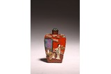 A SUPERB EMBELLISHED 'BEAUTY AND SHOU' SNUFF BOTTLE