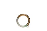 A CHINESE JADEITE BANGLE 
