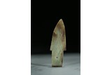 A CELADON JADE CARVED DAGGER GE 