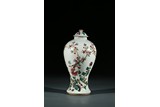 A CHINESE FAMILLE ROSE 'FLOWERS' JAR AND COVER