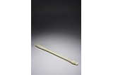 A CHINESE WHITE JADE BRUSH HANDLE