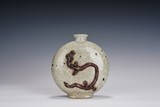 A CHINESE GE-TYPE 'DRAGON' FLASK