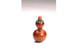 A DOUBLE GOURD CARVED SNUFF BOTTLE