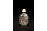 WANG XISAN: INSIDE-PAINTED 'BOYS' CRYSTAL SNUFF BOTTLE