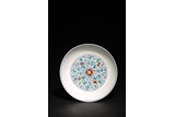A CHINESE DOUCAI 'LOTUS' DISH