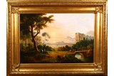 18TH - 19TH CENTURY OIL ON CANVAS PAINTING