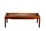 A MOTHER-OF-PEARL INLAID ROSEWOOD 'KING WEN' TABLE