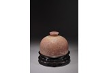 A CHINESE PEACHBLOOM BEEHIVE WATERPOT