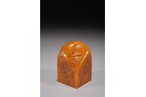 A TIANHUANG CARVED 'LANDSCAPE' SEAL