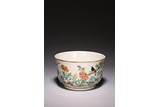 A CHINESE FAMILLE ROSE 'BIRD AND FLOWERS' BOWL