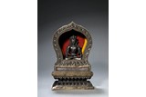 A CHINESE SILVER SHRINE AND AMITAYUS