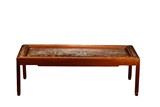 A MOTHER-OF-PEARL INLAID ROSEWOOD 'KING WEN' TABLE 