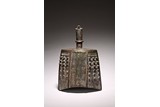 A BRONZE ARCHAISTIC INSCRIBED RITUAL BELL