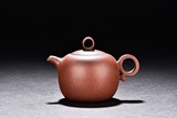 A YIXING TEAPOT WITH FOUR CHARACTER MARK