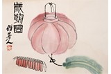 QI BAISHI: COLOR AND INK 'NEW YEAR'S SCENE' 
