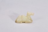 A CHINESE WHITE JADE CAMEL