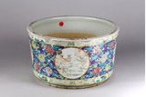 A CHINESE FAMILLE ROSE JARDINIERE
